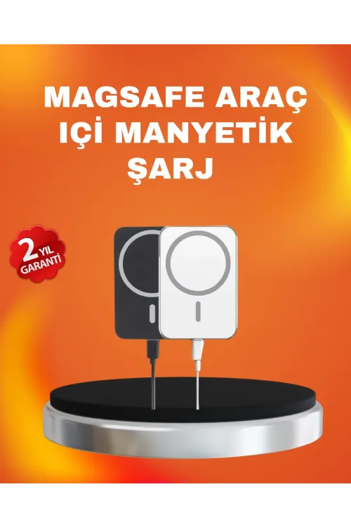 Akıllı Koruma Sistemli Magsafe Araç Tutucu İphone 12/13/14 Uyumlu
