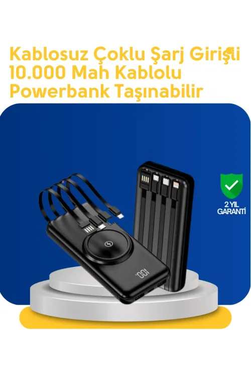 Akıllı Koruma Sistemli Powerbank – Hızlı, Güvenli Ve Modern