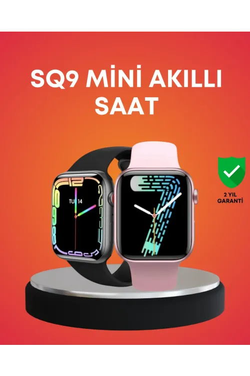 Akıllı Saat Amoled Dokunmatik Ekran Nabız Uyku Ve Adım Takibi