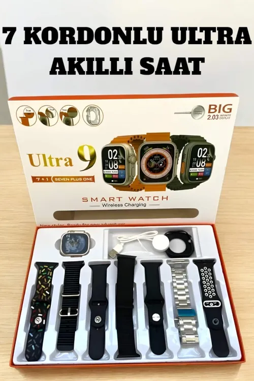 Akıllı Saat Android Ve İos Uyumlu Arama Cevaplayan Dokunmatik Ekran