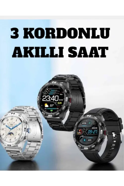Akıllı Saat Arama Cevaplayan Titreşim Özelliğiyle Bildirim Görebilen