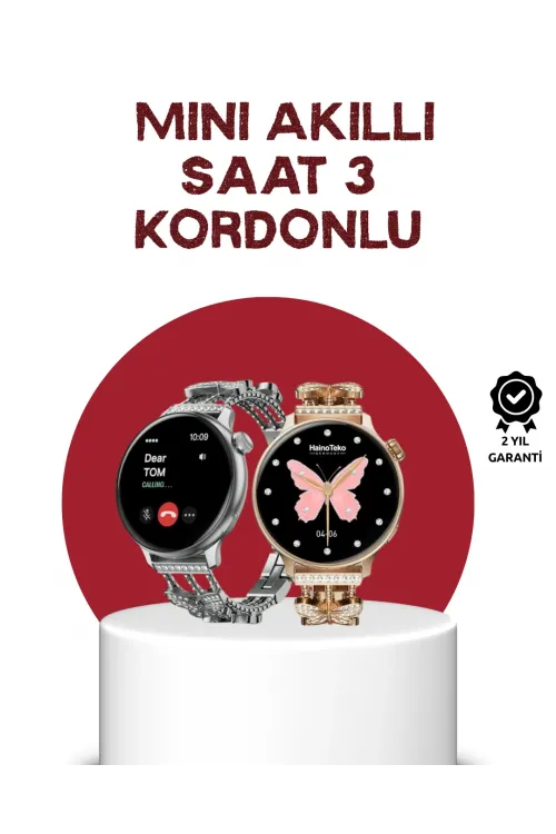 Akıllı Saat – Dokunmatik Ekran, Spor Modu Ve Kalp Atış Sensörü