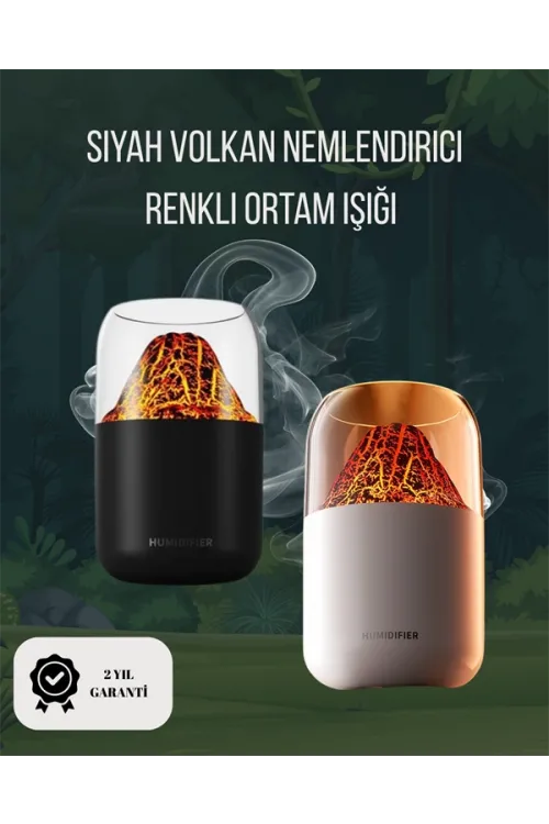 Alev Efektli Ultrasonik Difüzör