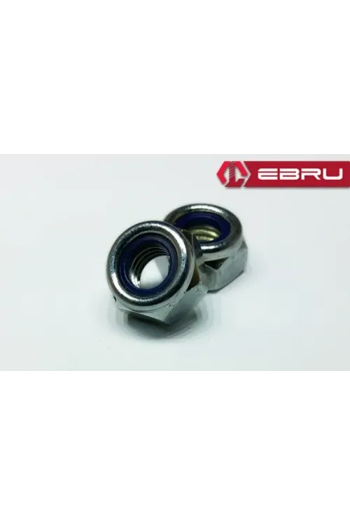 Altıköşe Fiberli Somun M10 - 10 Adet