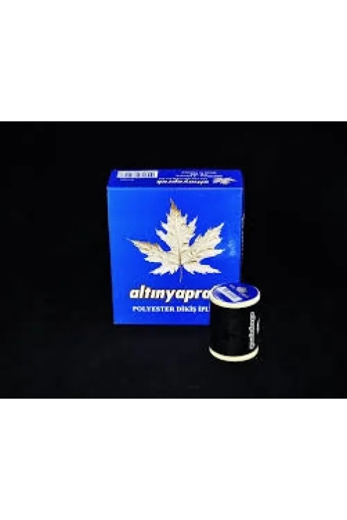 Altınyaprak 6 Pcs Siyah 900 Mt Dikiş Iplik IEGNEVN
