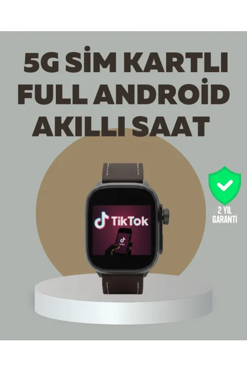 Android Akıllı Saat 5g Destekli Uygulama İndirme