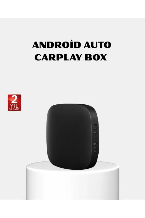 Android Auto Kablosuz Dönüştürücü Hızlı Eşleşme Ve Sesli Asistan Destekli