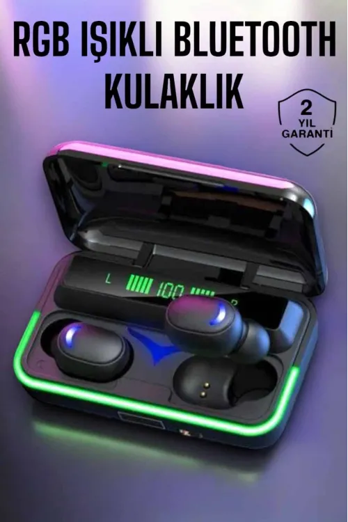 Android Ve İos Uyumlu Bluetooth Bağlantılı Powerbankli Kulaklık