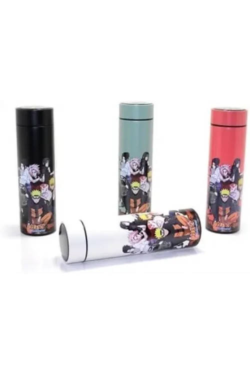 Anime Baskılı Dijital Göstergeli Termos 500 ml (1 Adet) Seçenek 2