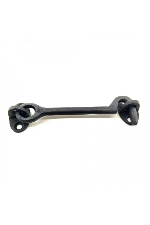 Antika Tarz Dekoratif Pirinç  Çengeli - 13cm, Oksit