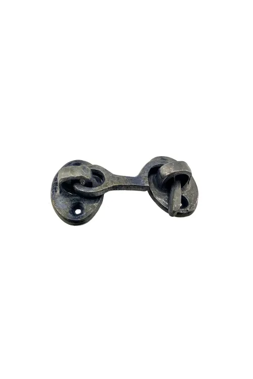 Antika Tarz Dekoratif Pirinç  Çengeli - 5cm, Oksit