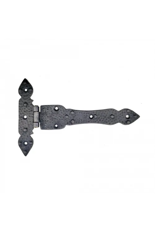 Antika Tarz Dekoratif Pirinç Kuyruklu Düğmeli Menteşe No3 - 155x240 Mm, Oksit