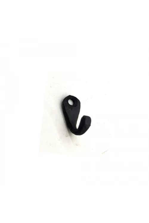 Antika Tarz Dekoratif Pirinç Tekli Mini Askı - 27x11 Mm, Oksit