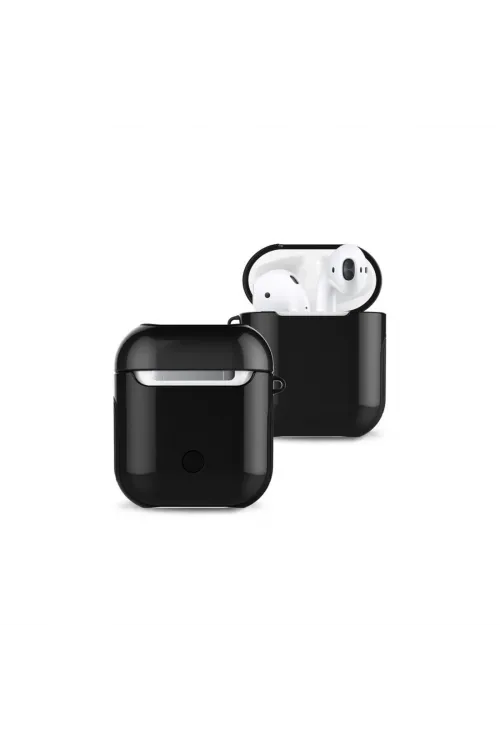 Apple Airpods 2 (2.nesil) 3in1 Kılıf - Siyah