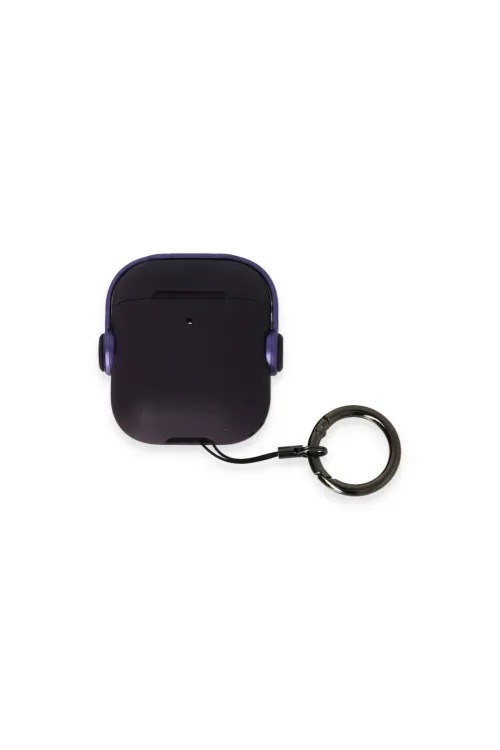 Apple Airpods 2 (2.nesil) Cool Kılıf - Derin Mor
