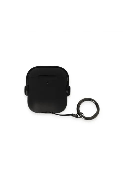 Apple Airpods 2 (2.nesil) Cool Kılıf - Siyah