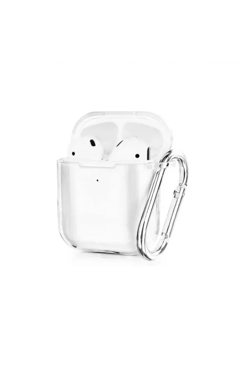 Apple Airpods 2 (2.nesil) Hang Kılıf - Şeffaf