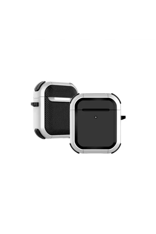 Apple Airpods 2 (2.nesil) Tank Kılıf - Beyaz