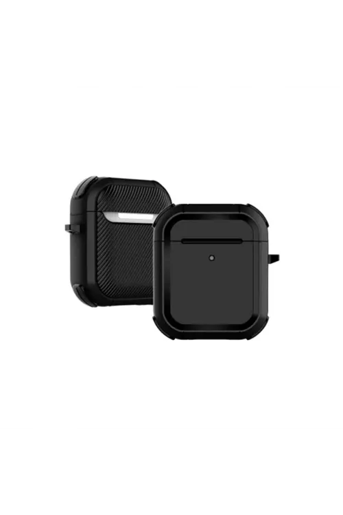 Apple Airpods 2 (2.nesil) Tank Kılıf - Siyah