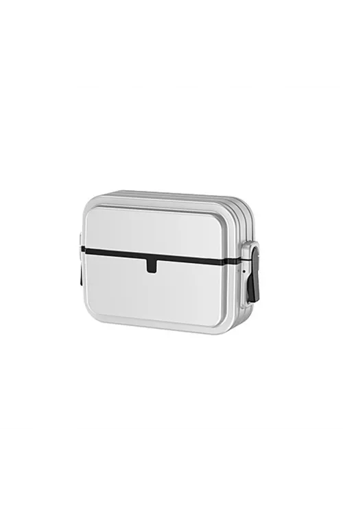 Apple Airpods 3 (3.nesil) 404 Kilitli Kılıf - Gri