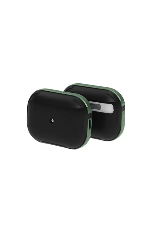 Apple Airpods 3 (3.nesil) Mo-a8 Armor Kılıf - Koyu Yeşil