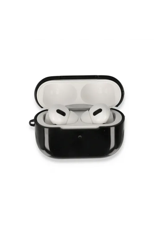 Apple Airpods Pro (1.nesil) 3in1 Kılıf - Siyah