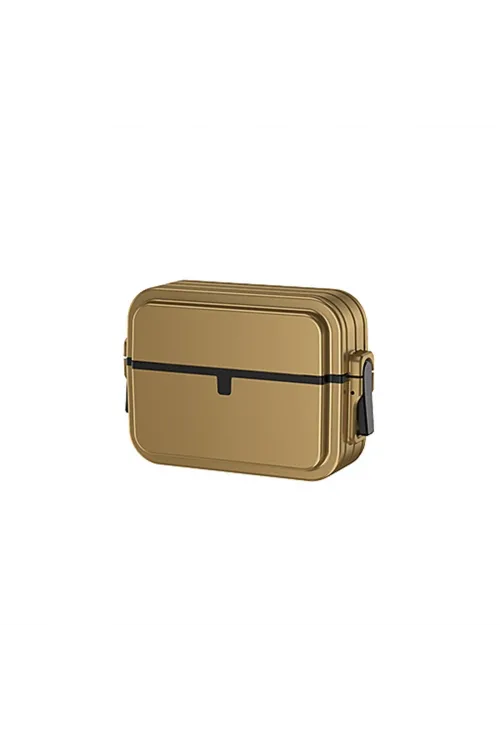 Apple Airpods Pro 2 (2.nesil) 404 Kilitli Kılıf - Gold