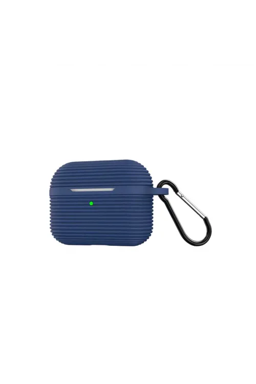 Apple Airpods Pro 3 (3.nesil) Raven Silikon Kılıf - Lacivert