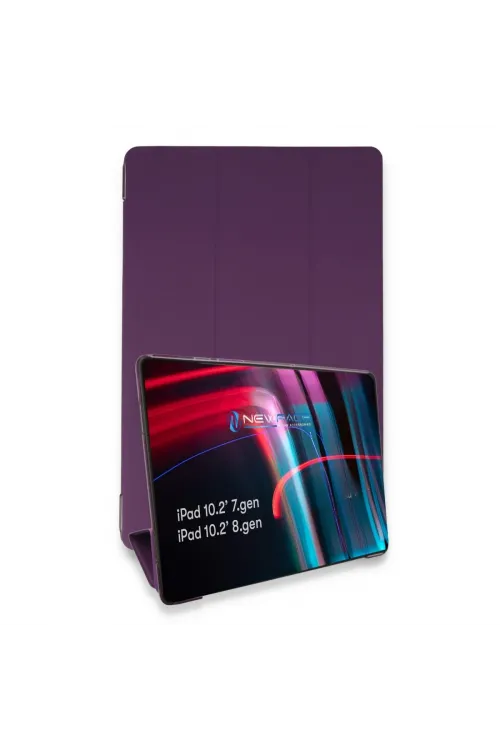 Apple İpad 10.2 (7.nesil) Kılıf Tablet Smart Kılıf - Mor