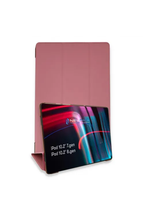 Apple İpad 10.2 (7.nesil) Kılıf Tablet Smart Kılıf - Pembe