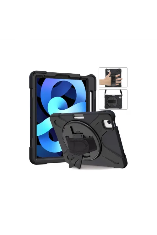 Apple İpad 2022 10.9 (10.nesil) Kılıf Amazing Tablet Kapak - Siyah