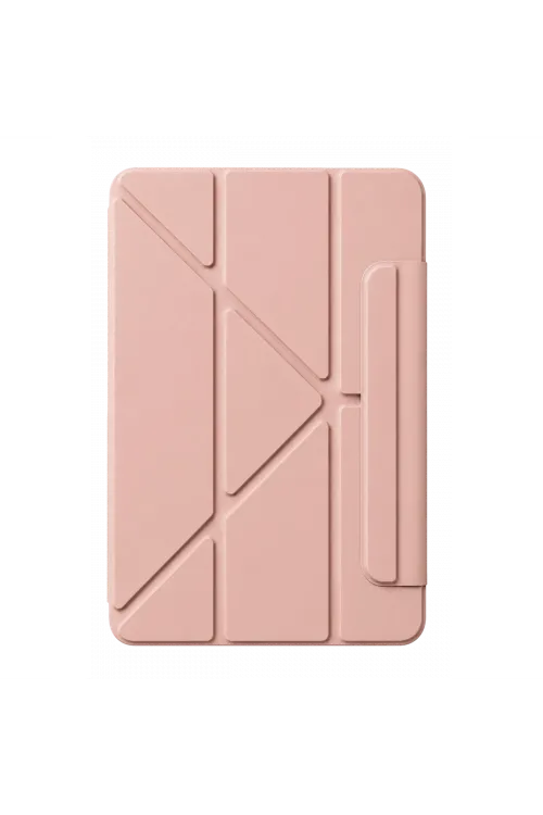 Apple İpad 2025 10.9 10.nesil (a16) Edz Manyetik Standlı Tablet Kılıfı - Rose Gold