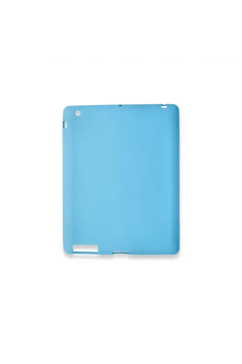 Apple İpad 4 9.7 Kılıf Evo Tablet Silikon - Mavi
