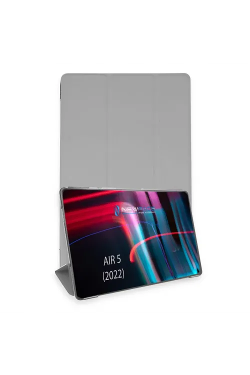 Apple İpad Air 5 (2022) Kılıf Tablet Smart Kılıf - Gri