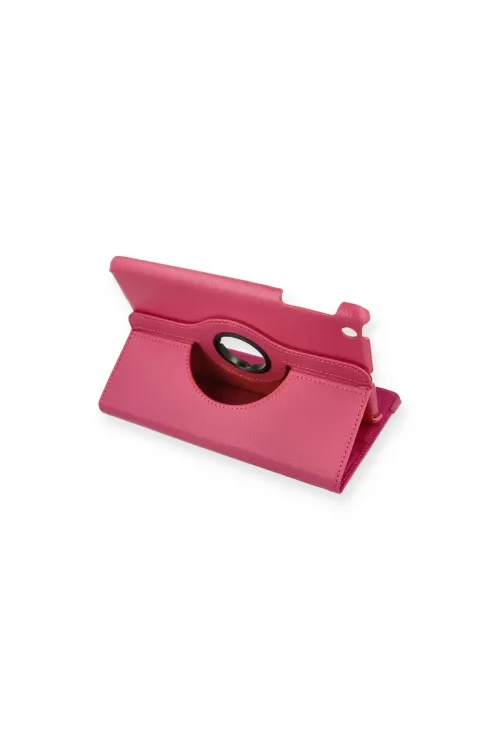 Apple İpad Mini 1 Kılıf 360 Tablet Deri Kılıf - Pembe