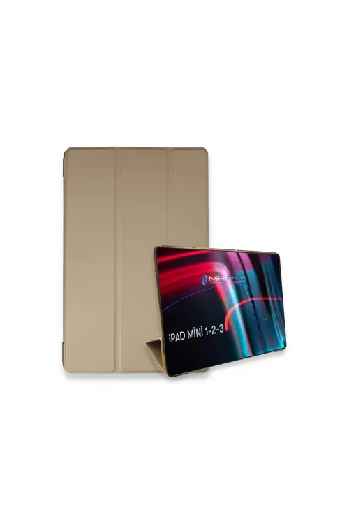 Apple İpad Mini 3 Kılıf Tablet Smart Kılıf - Gold