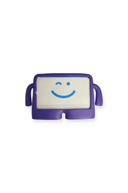 Apple İpad Mini 6 Karakter Tablet Silikon - Mor