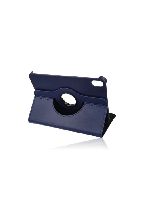 Apple İpad Mini 6 Kılıf 360 Tablet Deri Kılıf - Lacivert