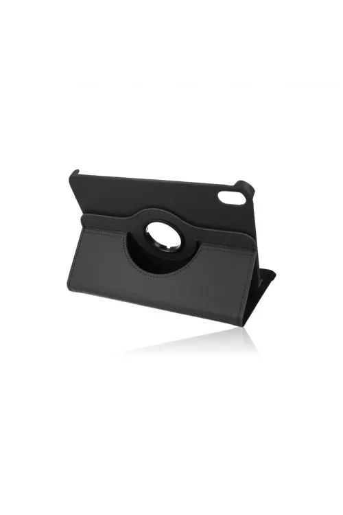 Apple İpad Mini 6 Kılıf 360 Tablet Deri Kılıf - Siyah