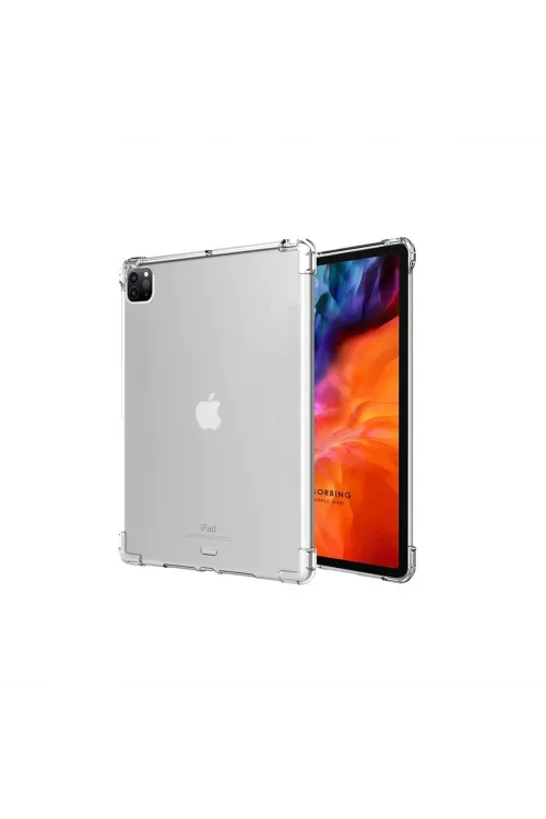 Apple İpad Pro 11 (2018) Kılıf Anti Shock Tablet Silikon - Şeffaf