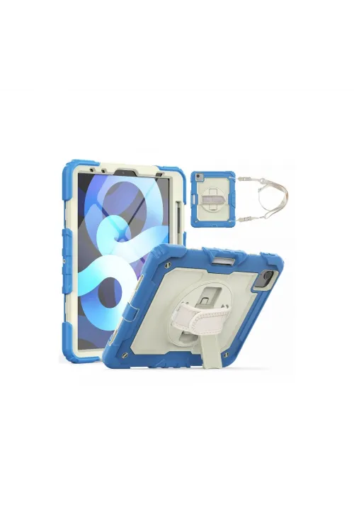 Apple İpad Pro 11 (2020) Kılıf Strap New Tablet Kapak - Mavi