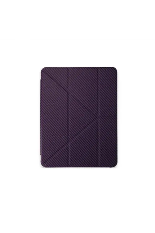 Apple İpad Pro 11 (2024) Kılıf Color Karbon Tablet Kılıfı - Derin Mor