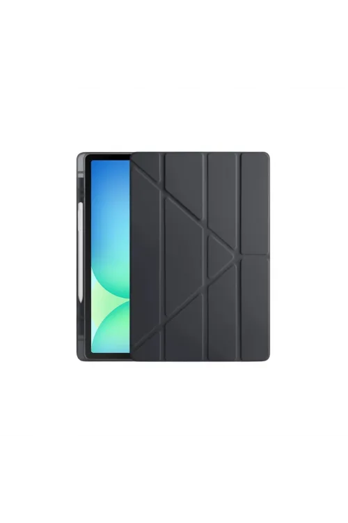 Apple İpad Pro 13 (2024) Kılıf Kalemlikli Hugo Tablet Kılıfı - Siyah