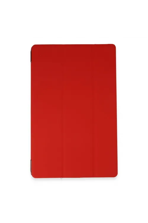 Apple İpad Pro 13 (2024) Kılıf Tablet Smart Kılıf - Kırmızı