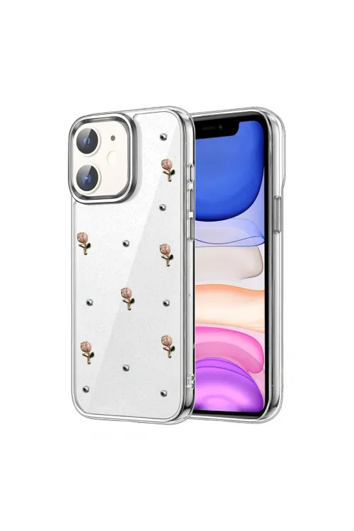 Apple İphone 11 Fiyonk Desenli Kapak - Desen 6