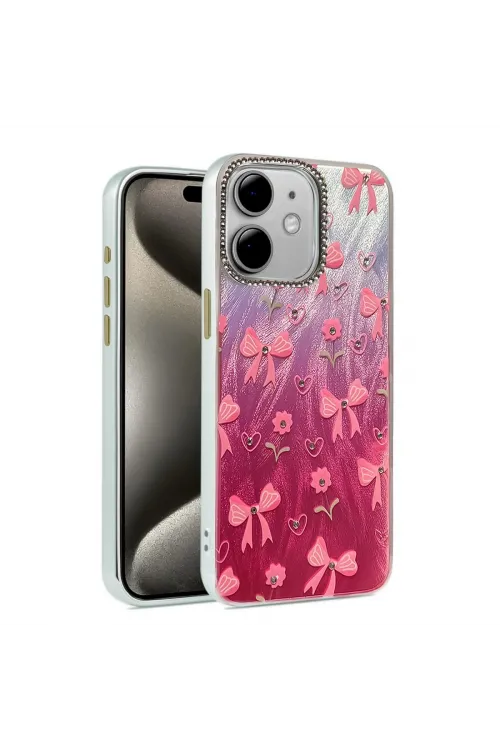Apple İphone 11 Kılıf Blade Aynalı Desenli Kapak - Desen 3