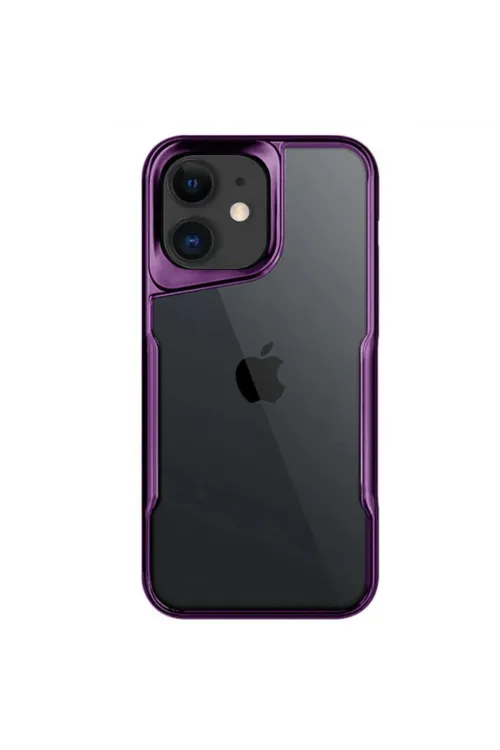 Apple İphone 11 Kılıf Boyi Silikon Kapak - Derin Mor