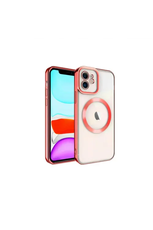 Apple İphone 11 Kılıf Kross Magneticsafe Kapak - Kırmızı