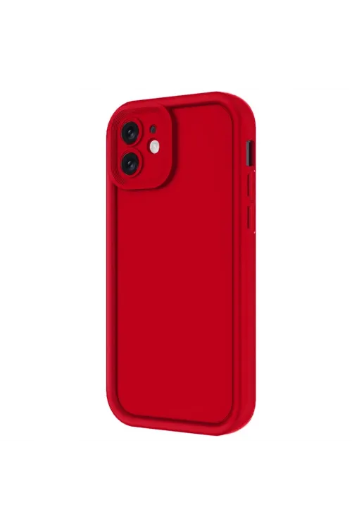 Apple İphone 11 Kılıf Viera Silikon - Kırmızı