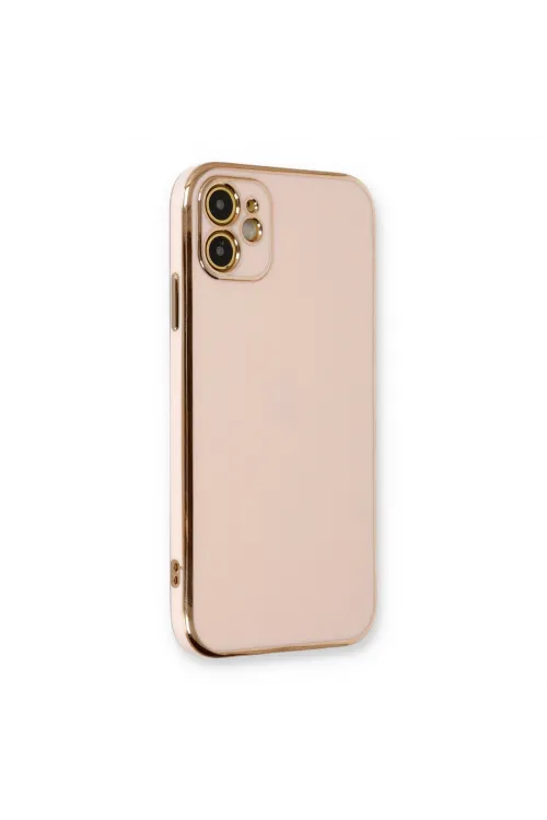 Apple İphone 11 Kılıf Volet Silikon - Pembe